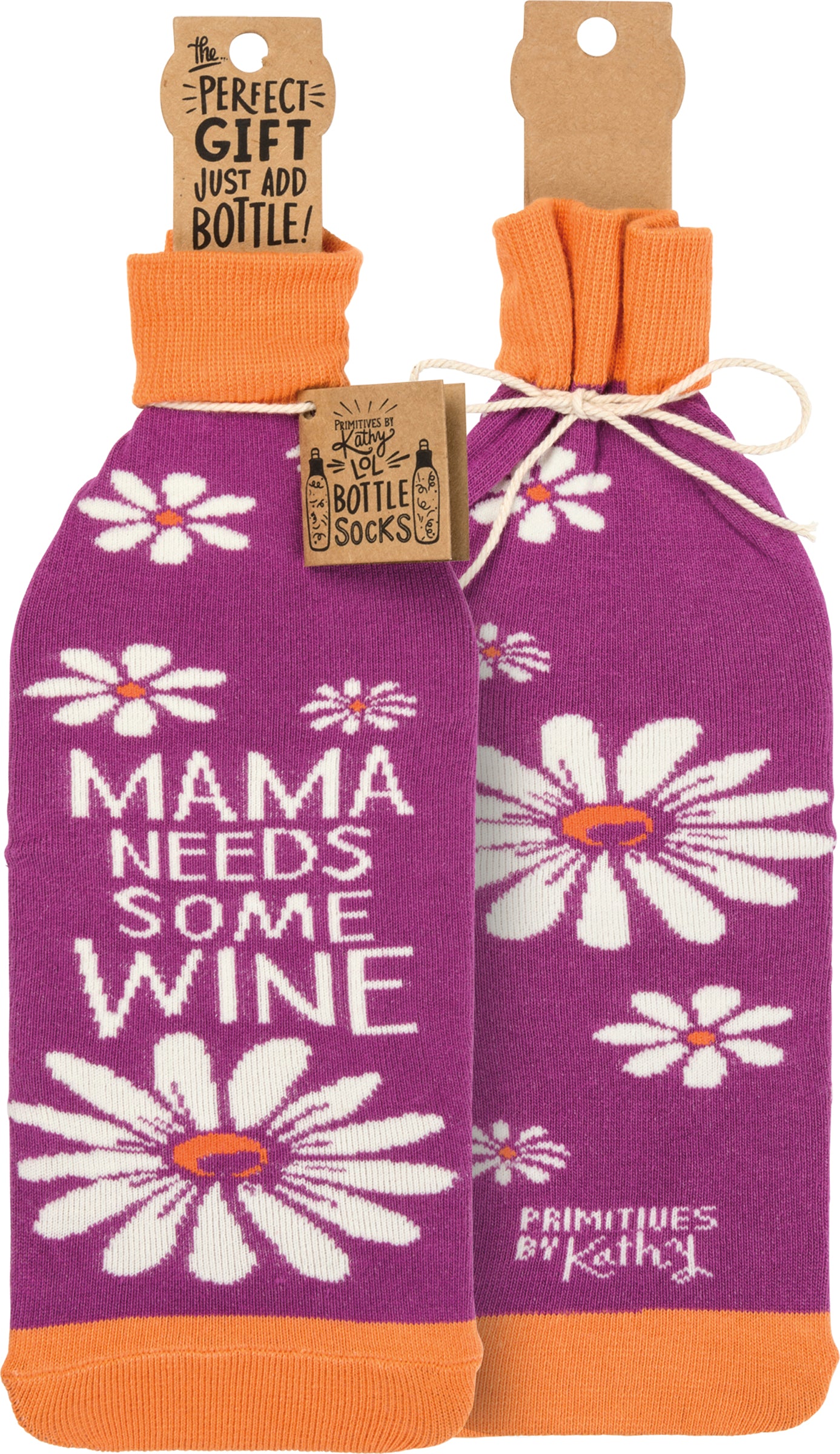 Wine Bottle Sock - Mama Needs Wine