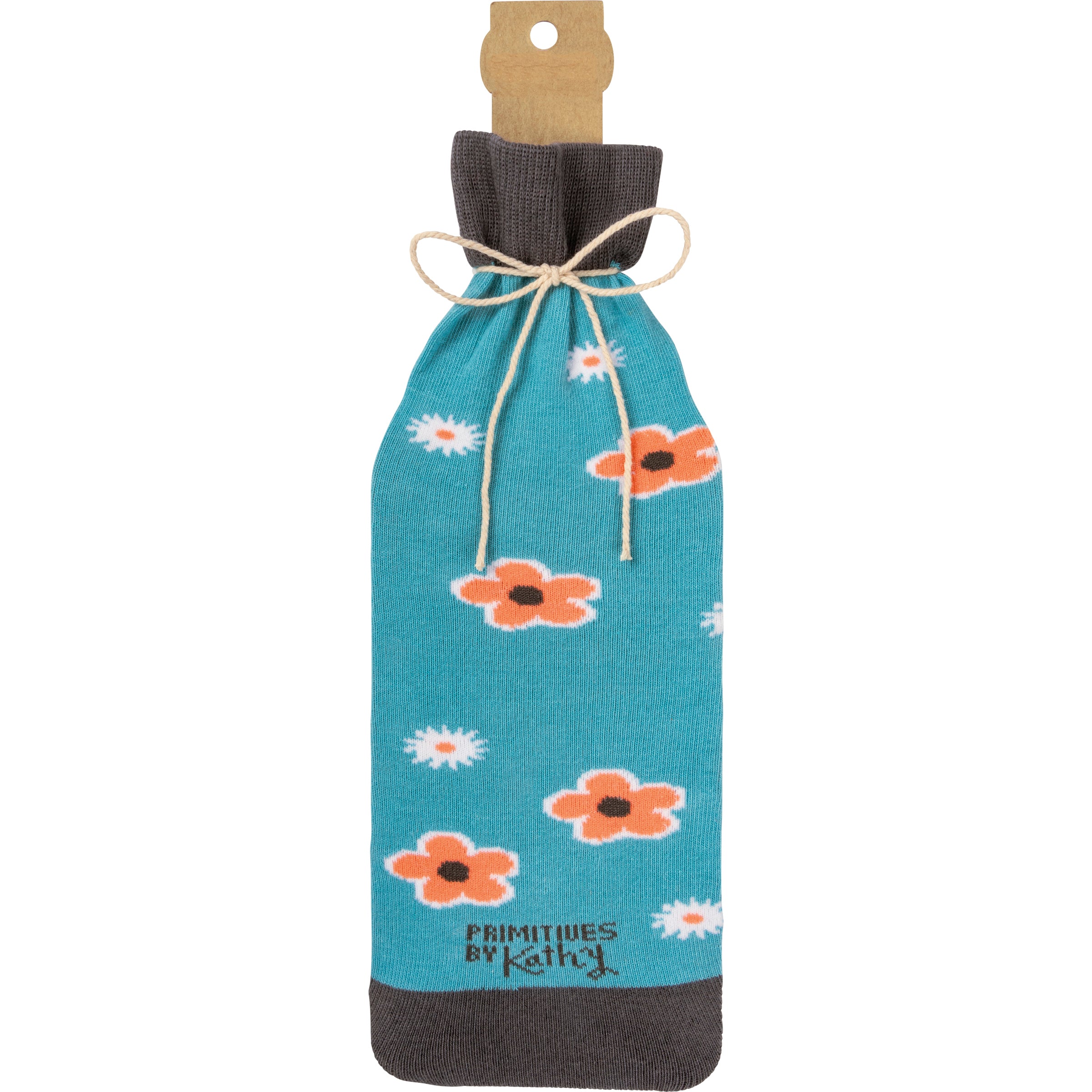 Wine Bottle Sock - Because You Can't Drink Flowers