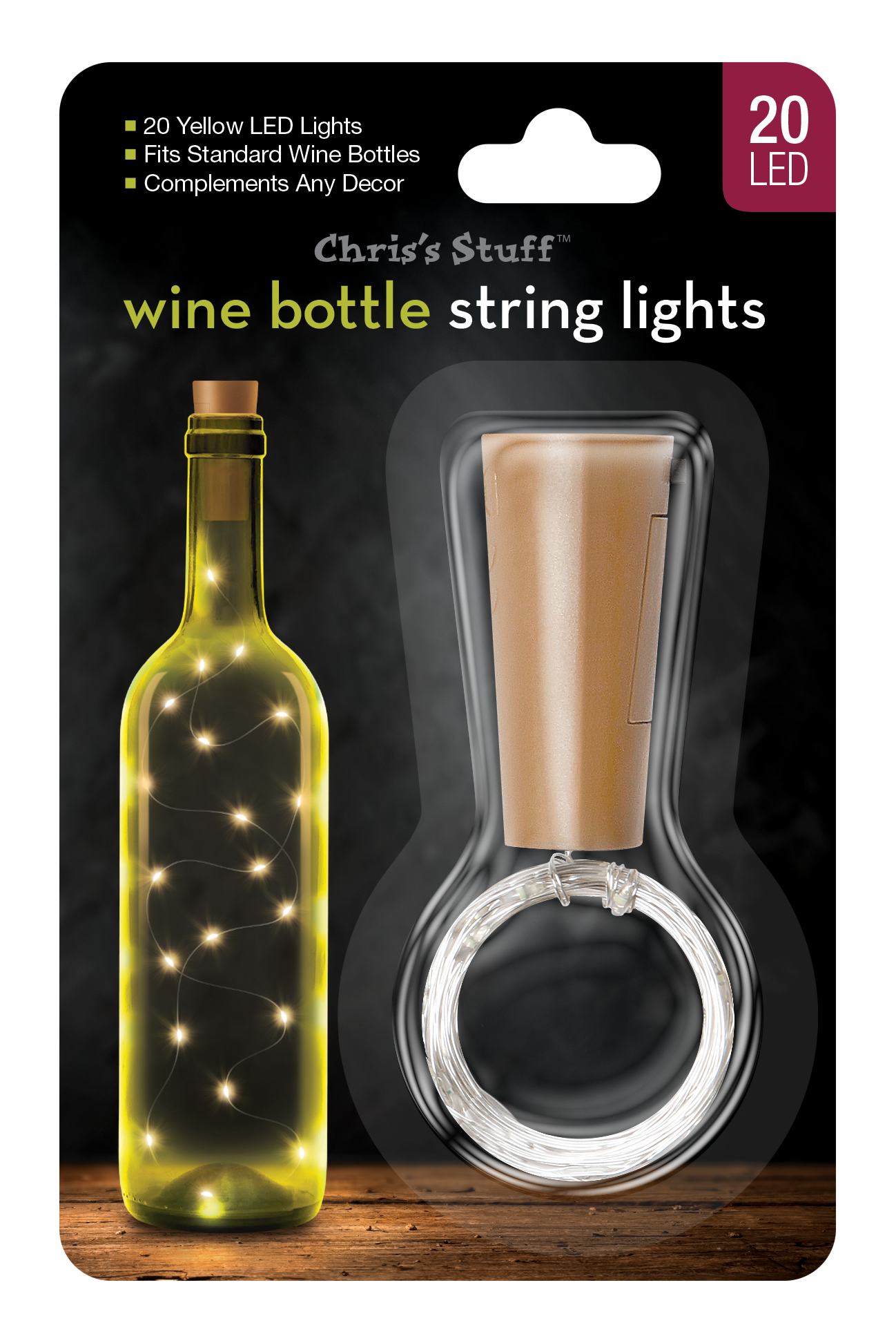 Wine Bottle String Lights