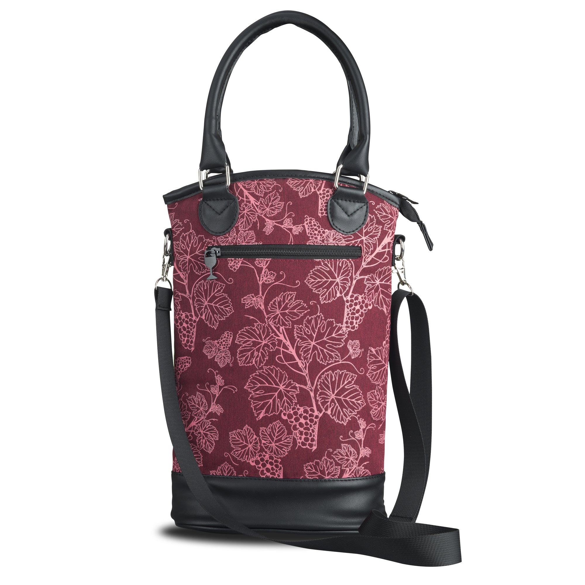 "The Vineyard" Insulated Designer Wine Tote