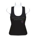 Load image into Gallery viewer, Rhinestone Tank Tops (Multiple Shirt Wordings To Choose From)
