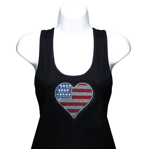 Rhinestone Tank Tops (Multiple Shirt Wordings To Choose From)