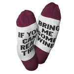 Load image into Gallery viewer, &quot;Bring Me Wine&quot; Socks
