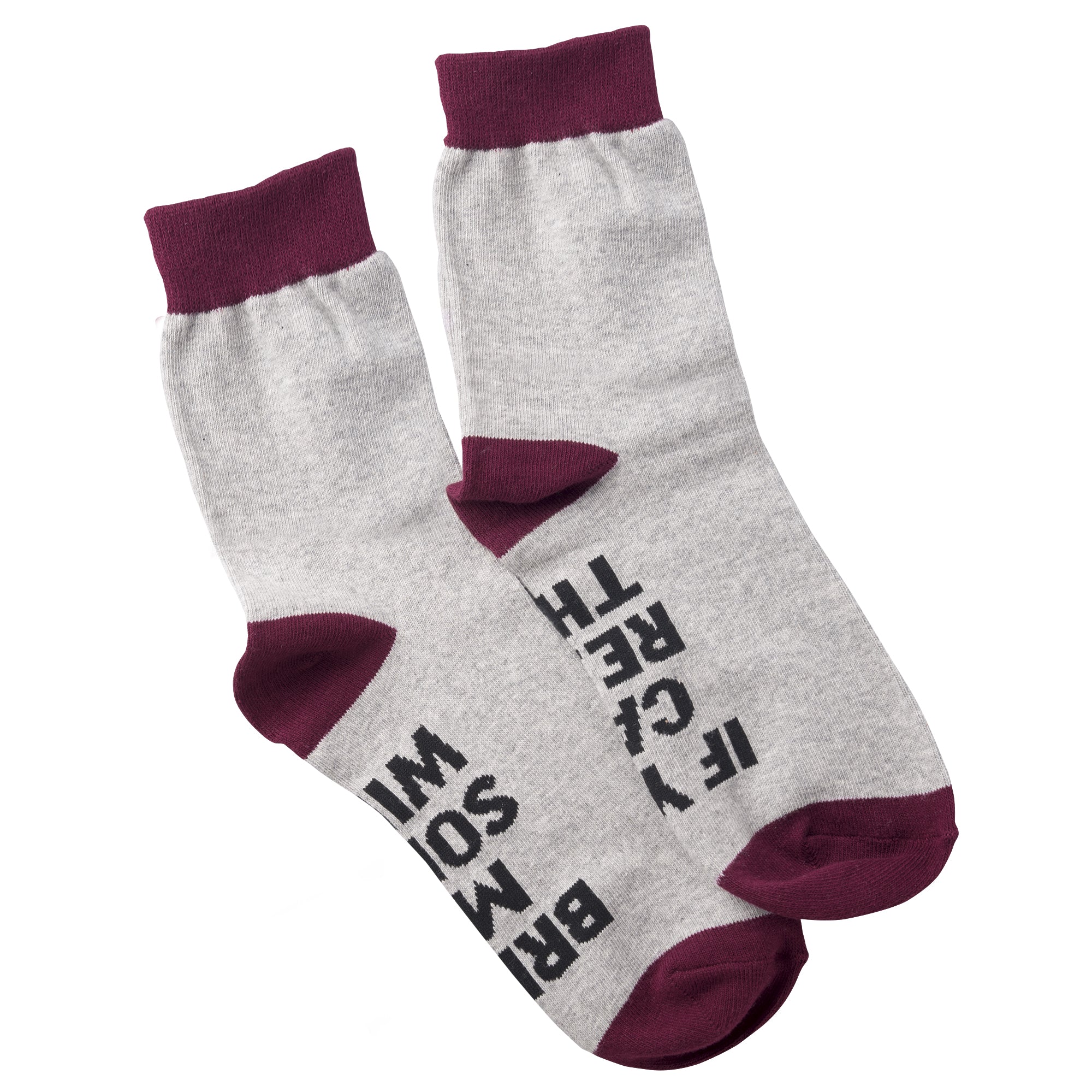 "Bring Me Wine" Socks