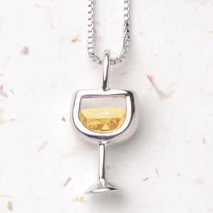 White Wine Necklace